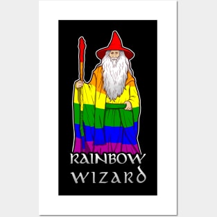 Rainbow Wizard Posters and Art